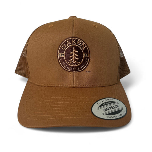 Rooted Trucker- Brown